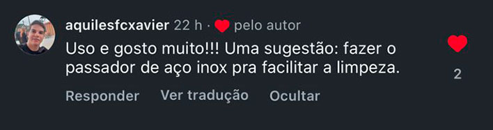 Depoimento de cliente 2